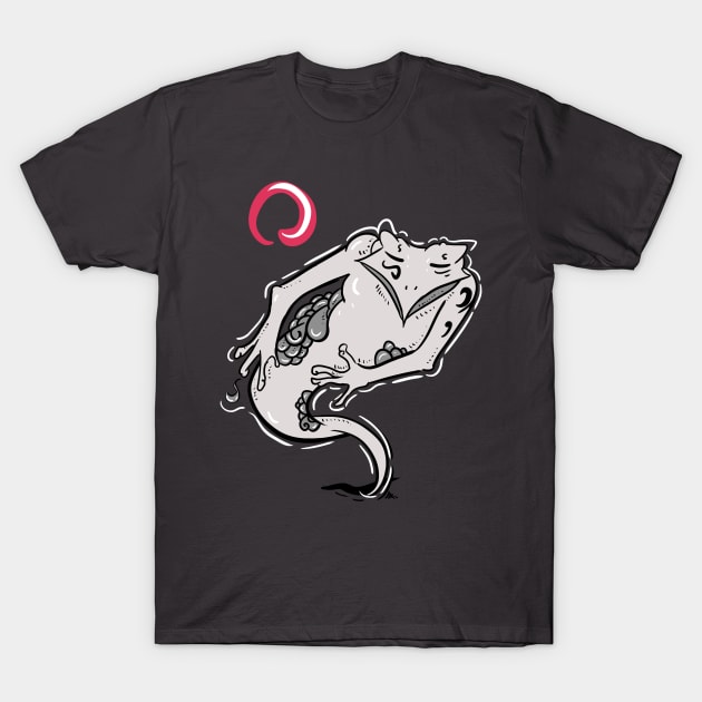 Kaeru Frog Jinn T-Shirt by Roningasadesign